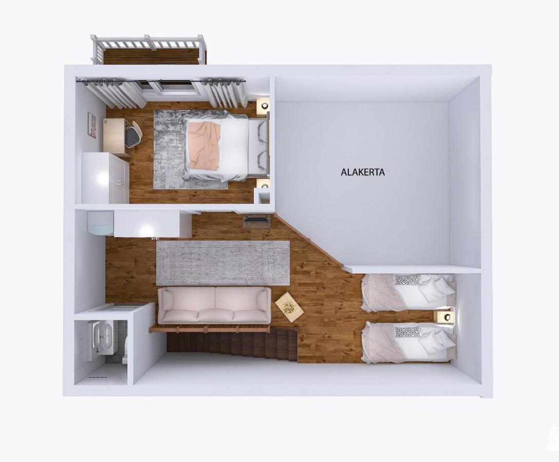 Appartement Alppitaehti, Huoneisto Hilla à Levi Extérieur photo
